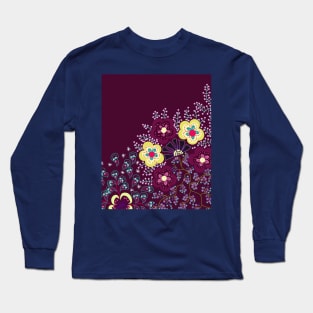 Beautiful Kimono Design Long Sleeve T-Shirt